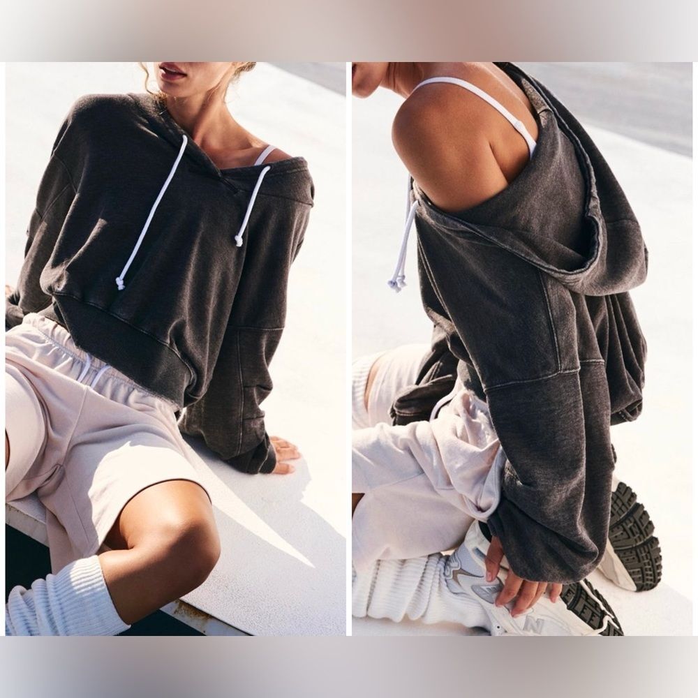 FP Movement Playbook Hoodie - washed black - Small
(2)